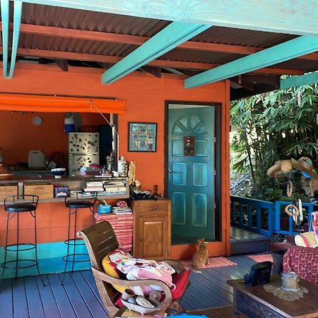 Fare Mato Tahaa Apartman Patio  Kültér fotó