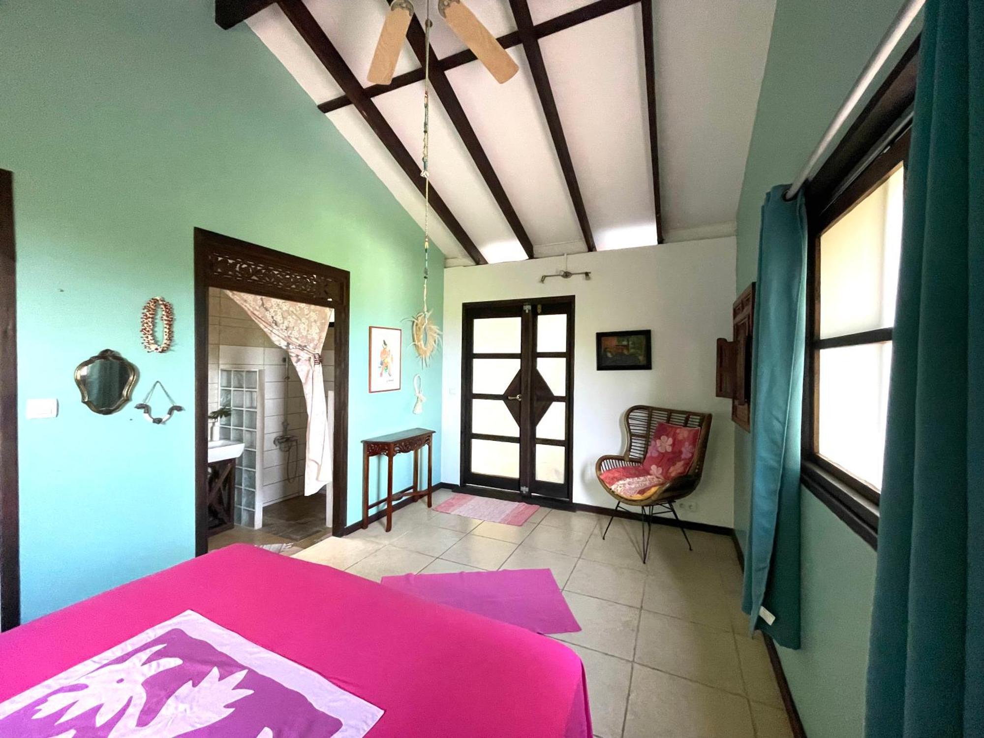 Fare Mato Tahaa Apartman Patio  Kültér fotó