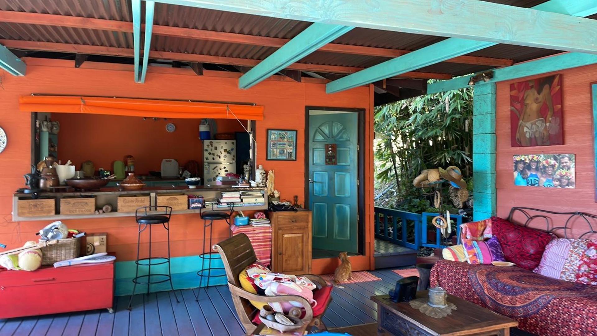 Fare Mato Tahaa Apartman Patio  Kültér fotó